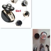 5 In 1 Multifunctional Electric Shaver 5 Blade Razor For Men Shaved Head Rechargeable Shaving Machine Beard Nose Hair Trimmer - Image 6